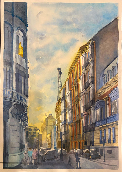 Prints of Calle de Juan de Mena, Madrid